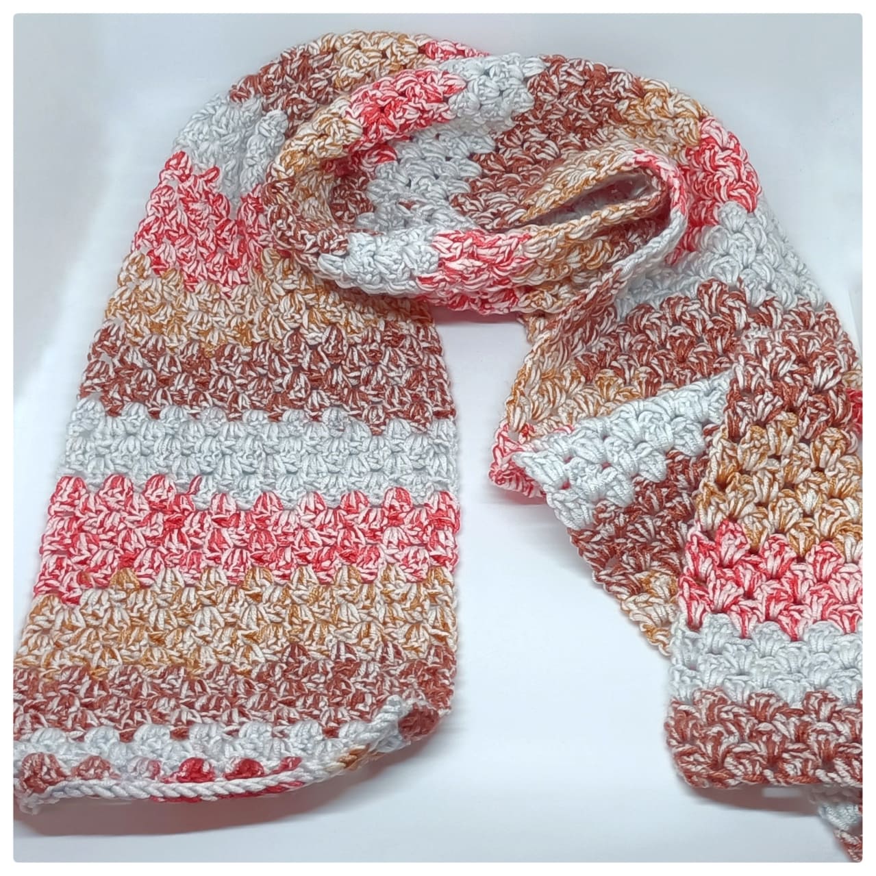Lujo Suponer Triplicar Bufanda Crochet Exclusiva – Cositas Eva